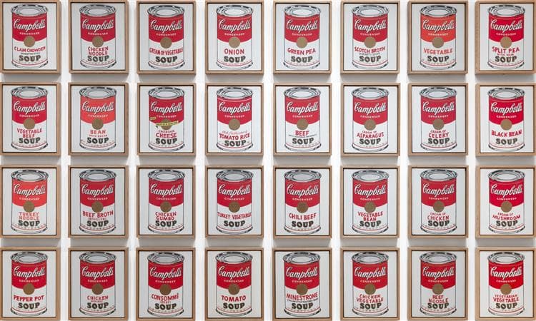 Campbell's soup cans