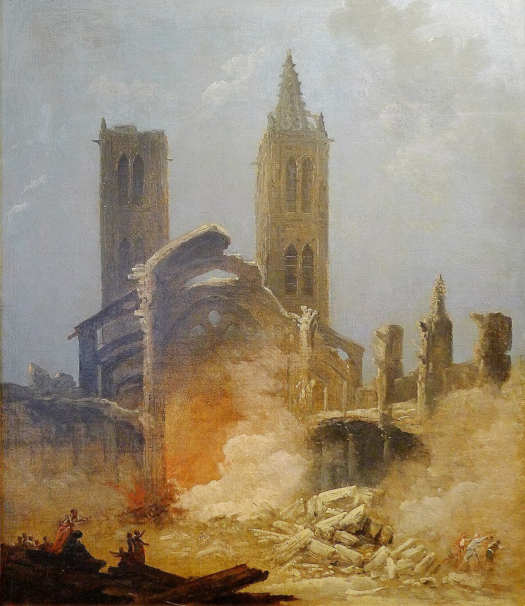 Démolition de l'église Saint-Jean-en-Grève